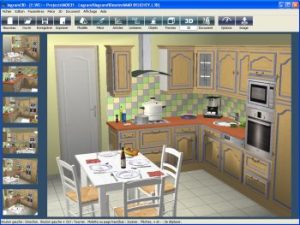 rendu 3d logiciel cuisine 3D